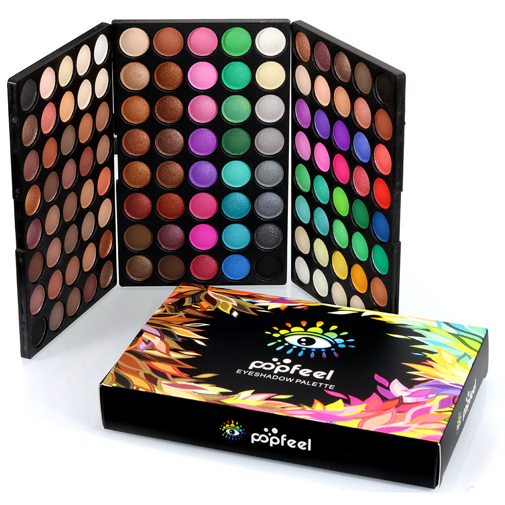 ChromaGlow 120-Color Pro Eyeshadow Palette