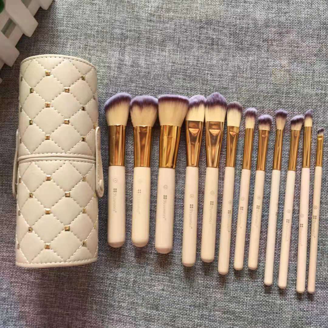 FlawlessFinish 12-Piece Makeup Brush Set